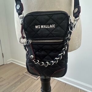 MZ Wallace Black Quilted Women’s Bag